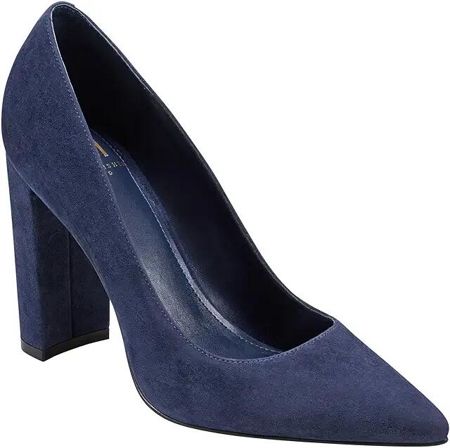 Marc Fisher LTD Abilene (Dark Blue Suede) Women's Shoes Cover