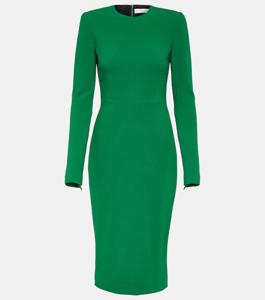 Victoria Beckham Wool-blend midi dress Cover