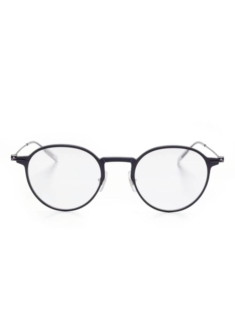 Montblanc round-frame glasses - Blue Cover