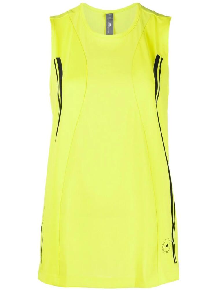 adidas by Stella McCartney TruePace running tank top - Yellow Cover