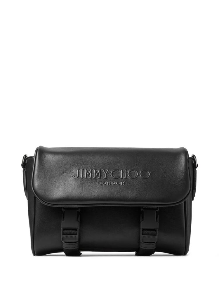 Jimmy Choo Eli leather messenger bag - Black Cover