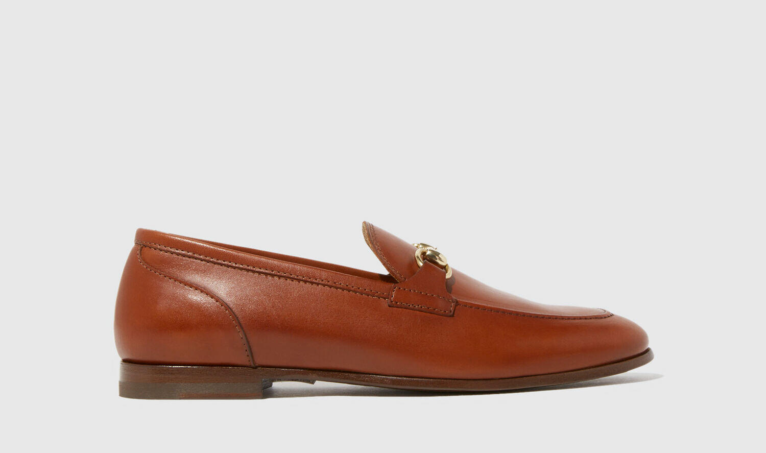 Scarosso Loafers Alessandra Cognac Calf Leather Cover