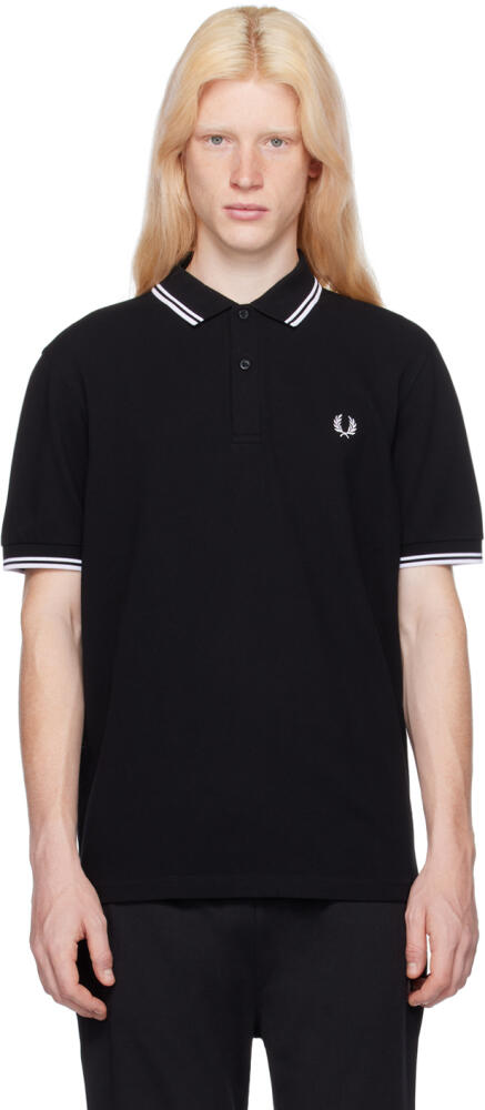 Fred Perry Black 'The Fred Perry' Polo Cover