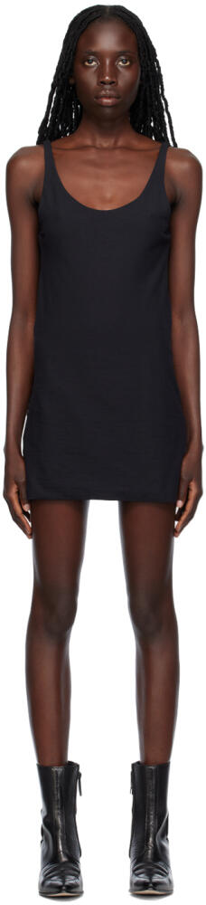 OUR LEGACY Black Scoop Minidress Cover