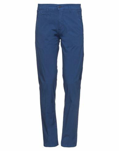 Liu •jo Man Man Pants Blue Cotton, Elastane Cover