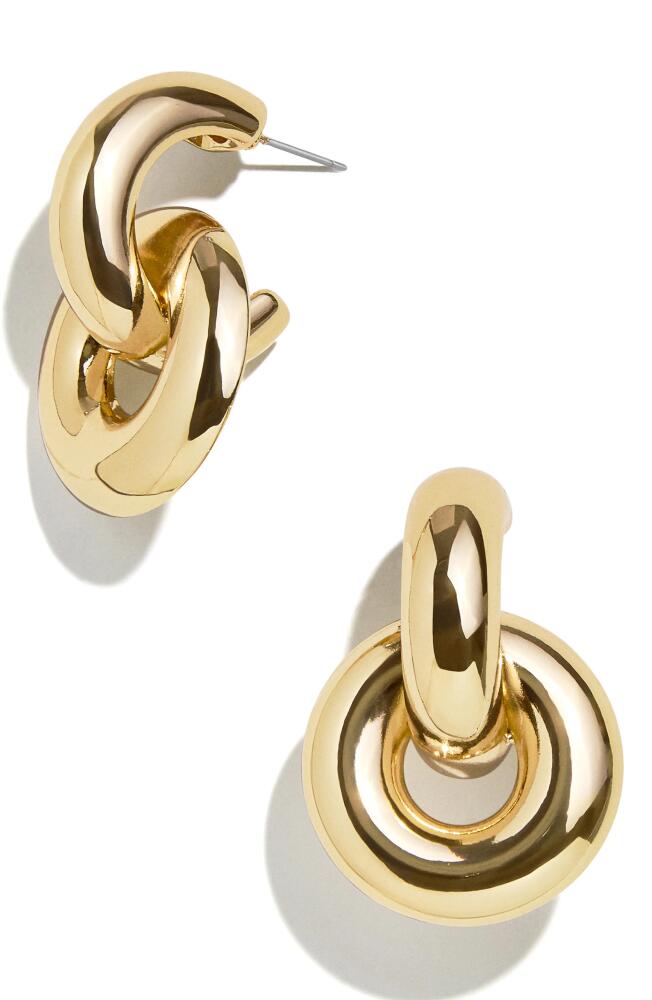 BaubleBar Mia Statement Earrings in Gold Cover