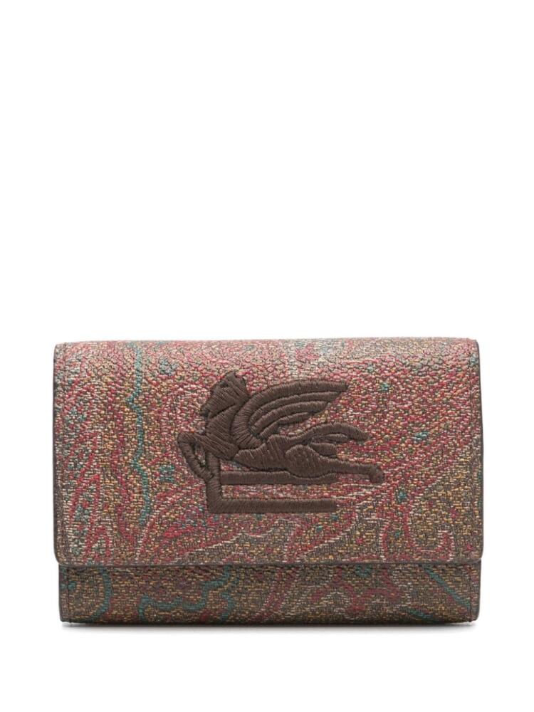 ETRO Pegaso wallet - Brown Cover