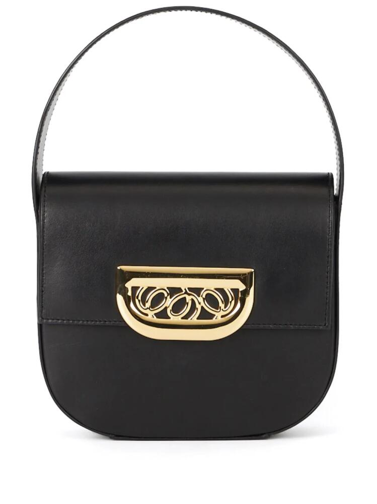 DESTREE small Martin leather shoulder bag - Black Cover