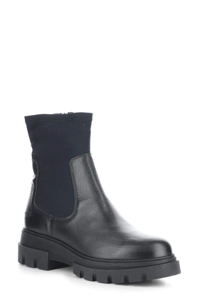 Bos. & Co. Five Waterproof Chelsea Boot in Black Vetro/Trico Cover