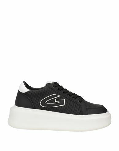 Alberto Guardiani Woman Sneakers Black Leather Cover