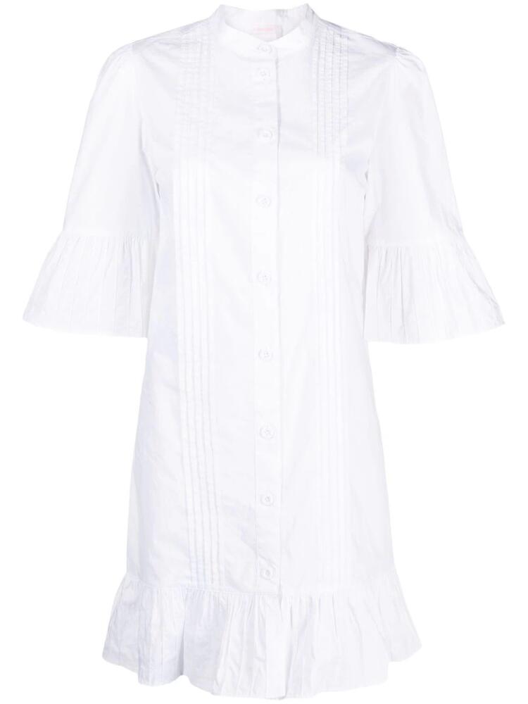 See by Chloé cotton short shirt dress - White Cover