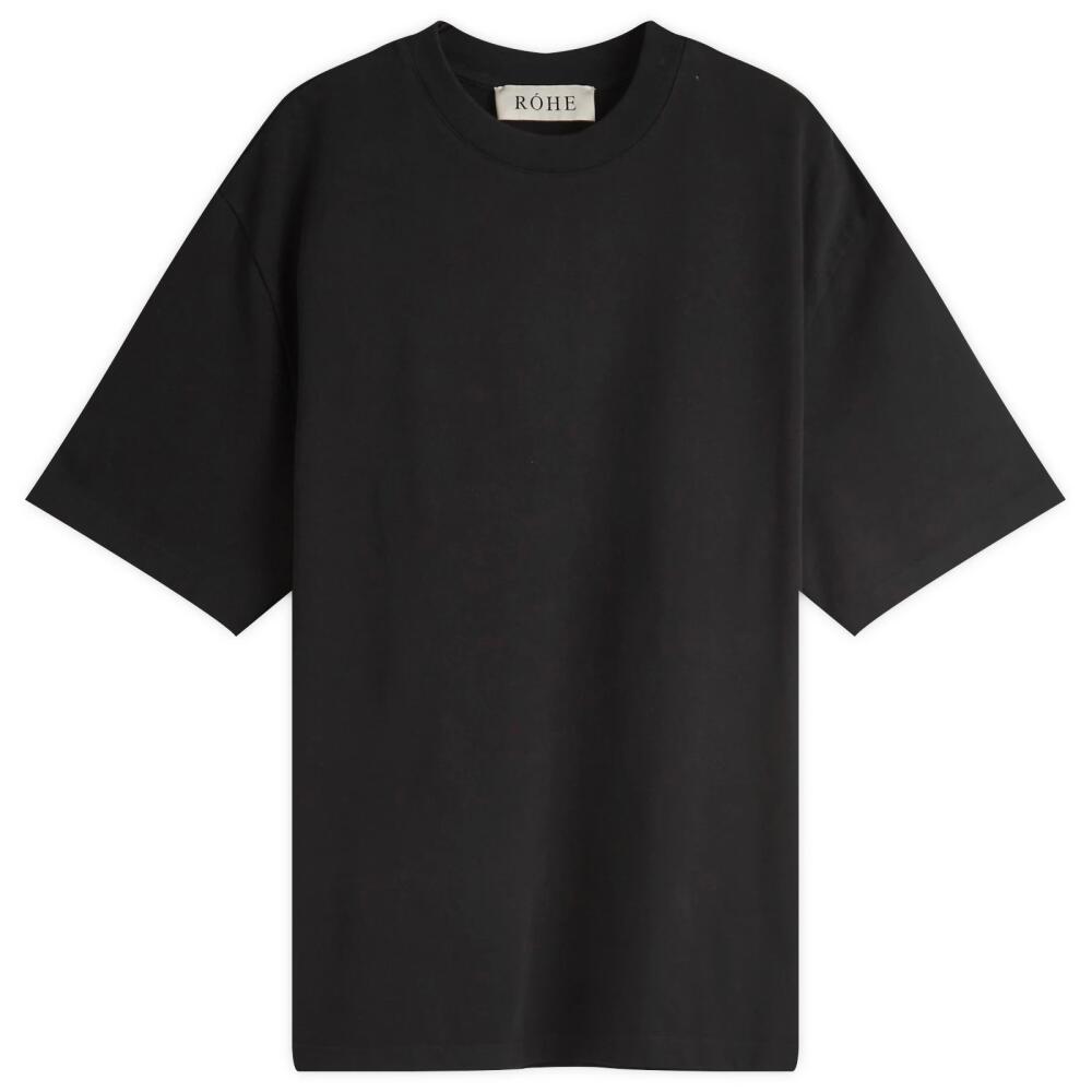 Róhe Men's Oversized T-Shirt in Black Cover