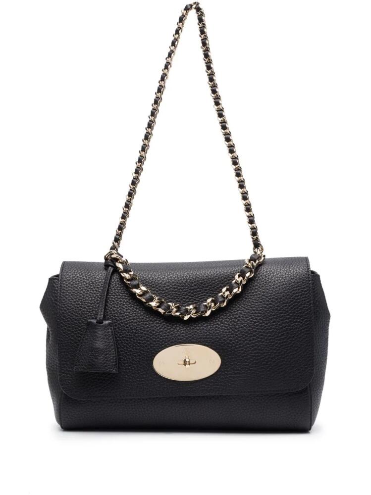 Mulberry grained shoulder bag - Black Cover