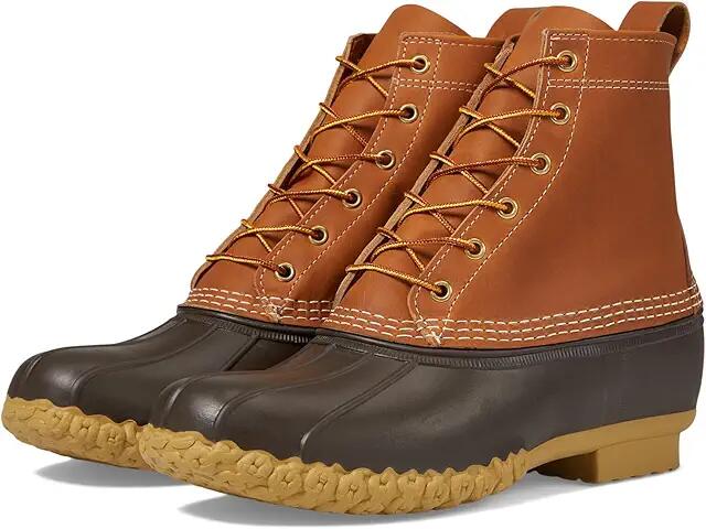 L.L.Bean Bean Boot 8 Insulated (Tan/Bean Boot Brown/Gum) Men's Boots Cover