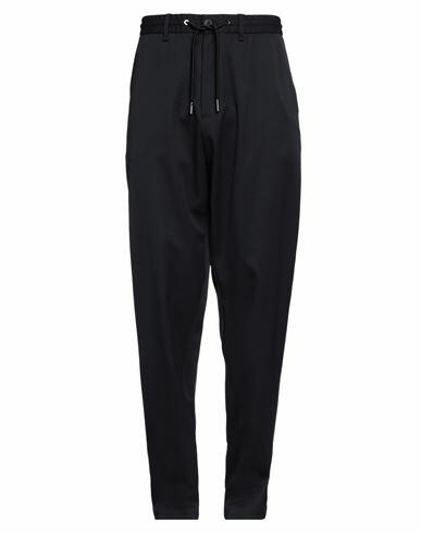 Giorgio Armani Man Pants Midnight blue Virgin Wool, Elastane Cover