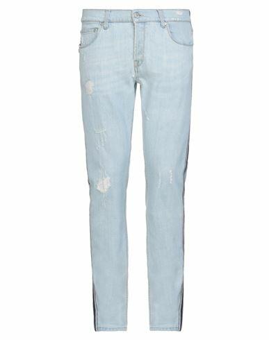 Daniele Alessandrini Man Jeans Blue Cotton, Elastane Cover