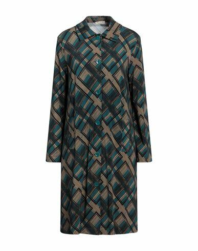 Siyu Woman Midi dress Green Viscose, Elastane Cover