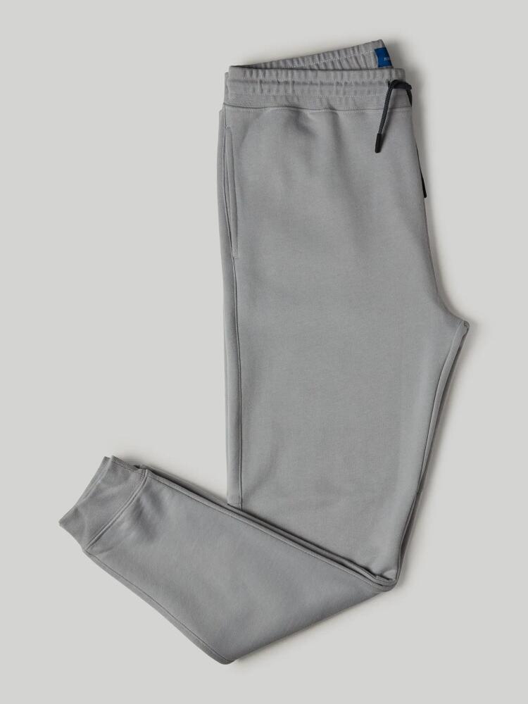 Robert Talbott Chandler French Terry Jogger in Light Gray Cover