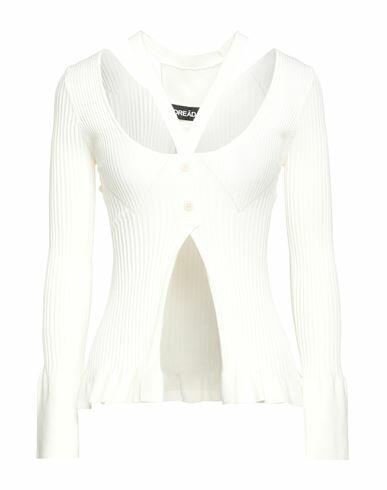 Andreādamo Woman Sweater Ivory Viscose, Polyester, Polyamide, Elastane Cover