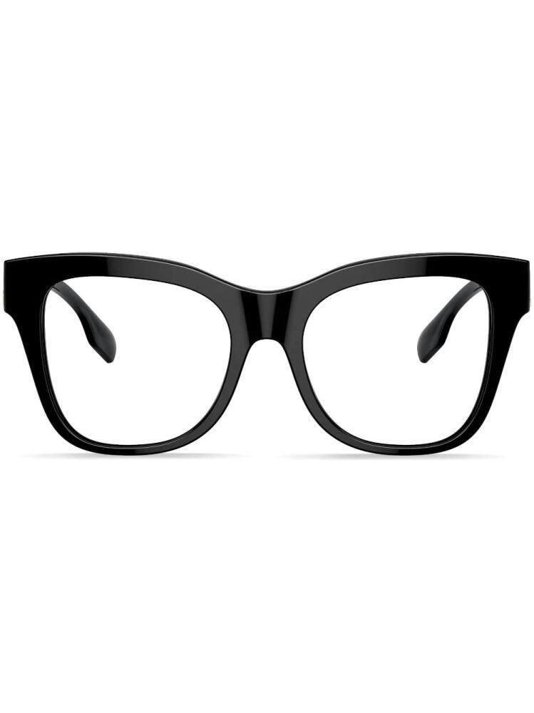 Burberry Eyewear TB-motif square-frame glasses - Black Cover