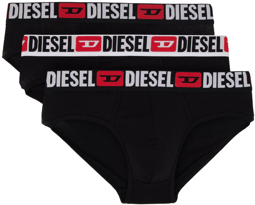 Diesel Three-Pack Black Umbr-Andre Briefs Cover