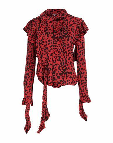 Vetements Woman Shirt Red Viscose, Elastane Cover