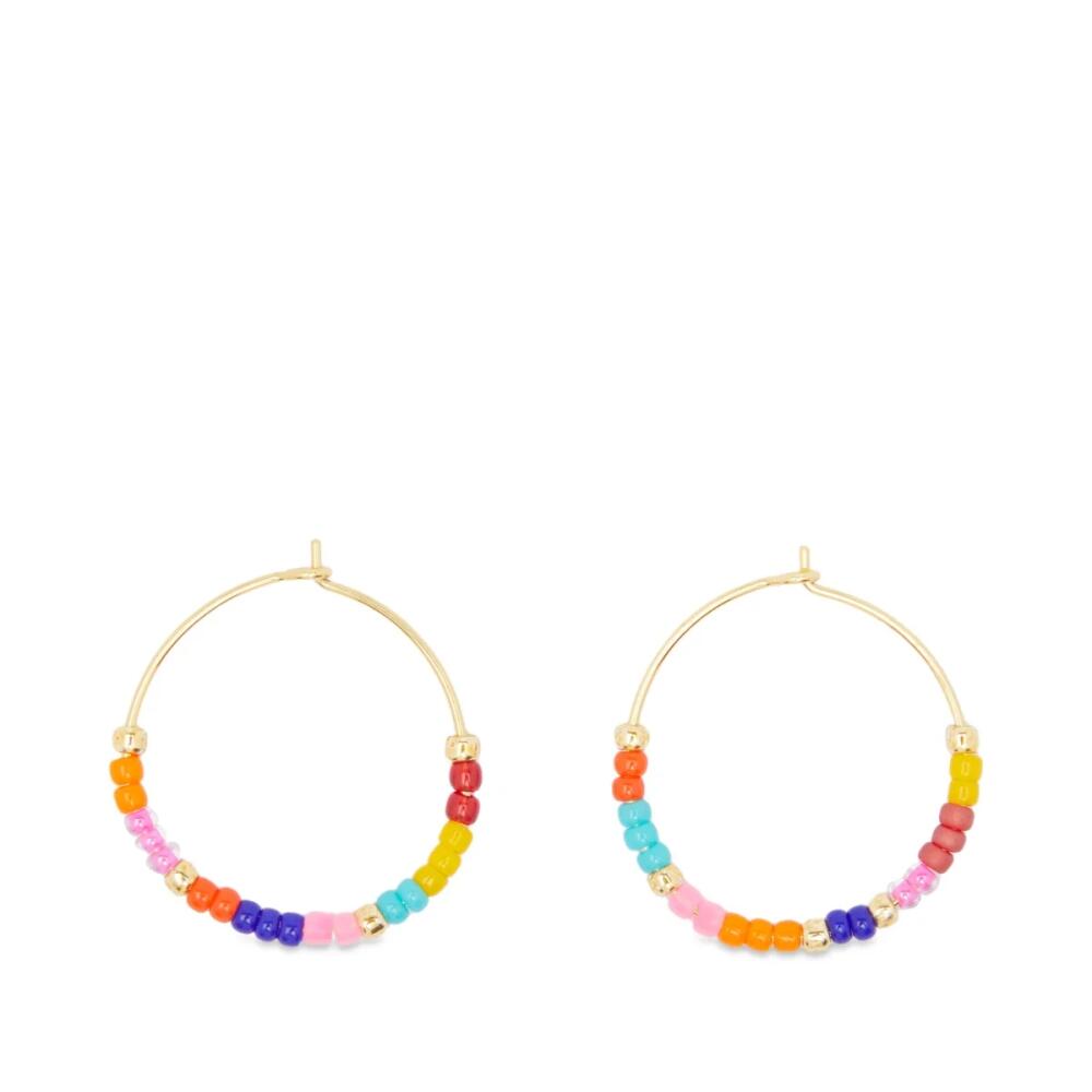 Anni Lu Women's Sunny Eldorado Hoop Earrings in Multi Cover