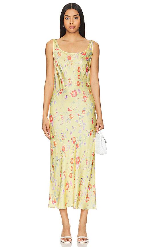 RIXO Bondi Dress in Yellow Cover