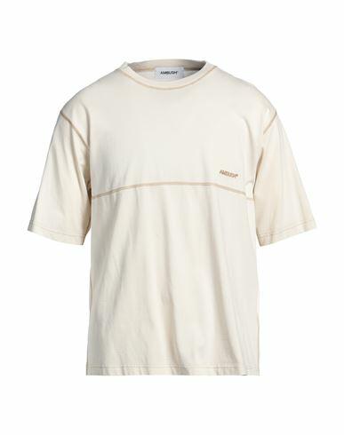 Ambush Man T-shirt Beige Cotton, Polyester Cover