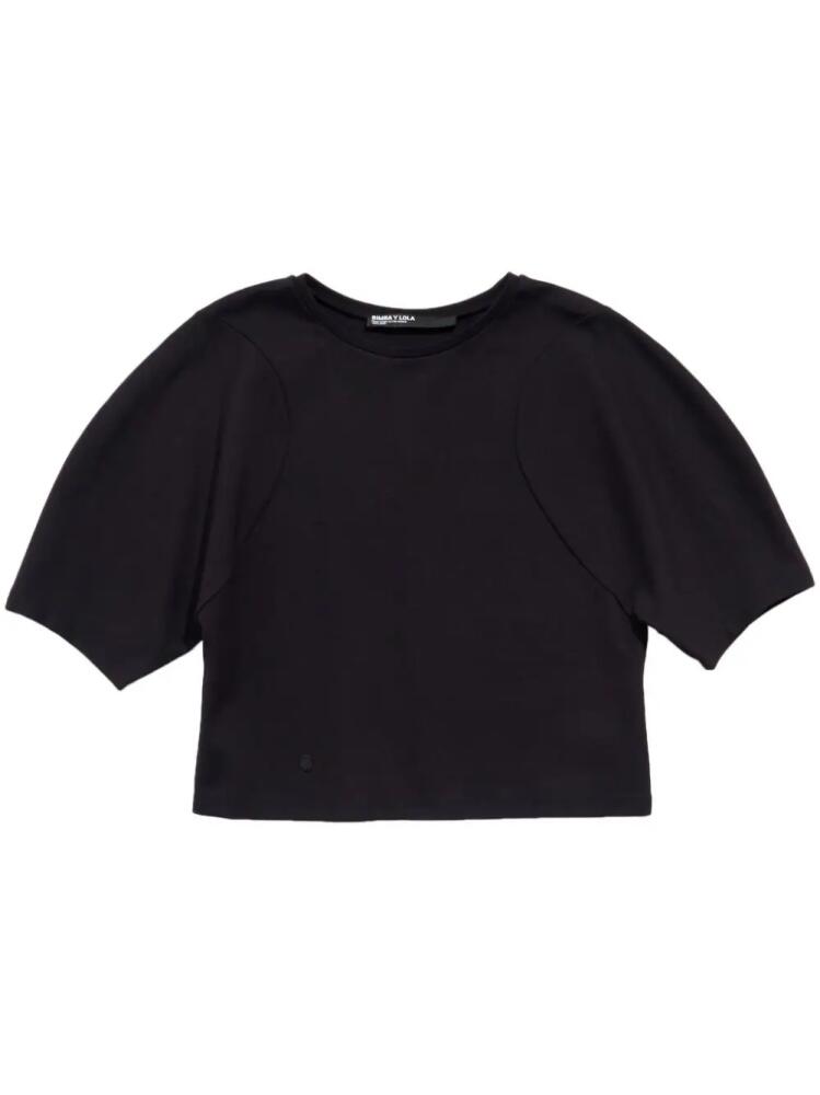 Bimba y Lola short-sleeve knitted T-shirt - Black Cover