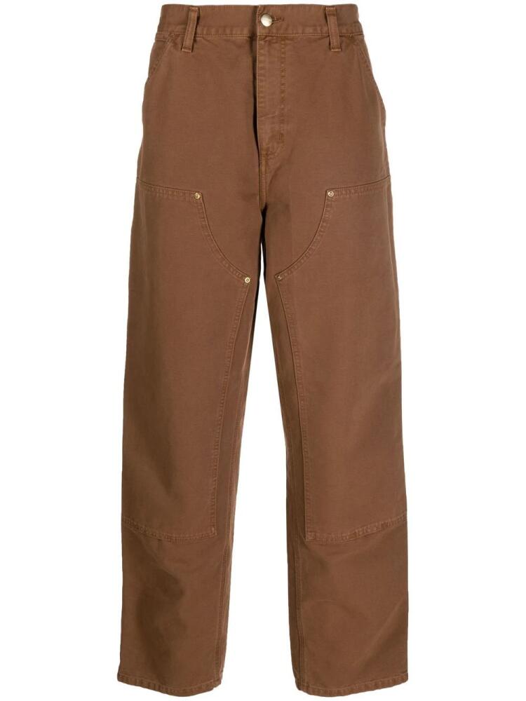 Carhartt WIP straight-leg long-length trousers - Brown Cover