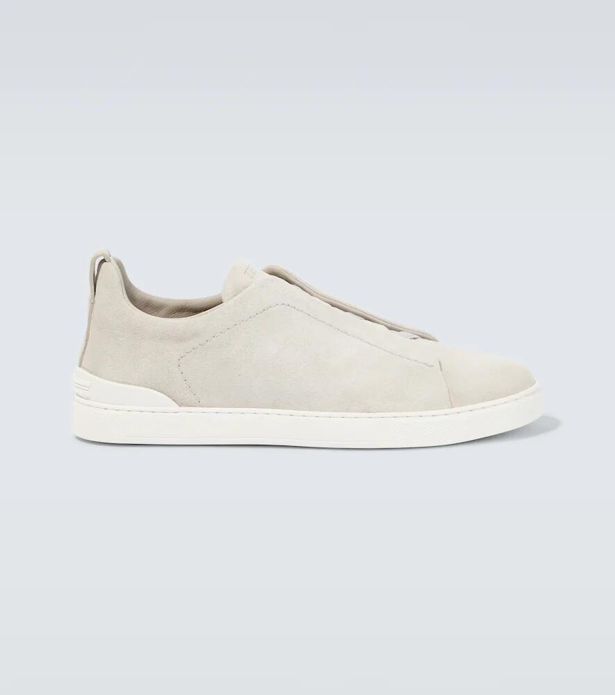 Zegna Triple Stitch suede sneakers Cover