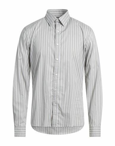 Michael Kors Mens Man Shirt Grey Cotton, Elastane Cover