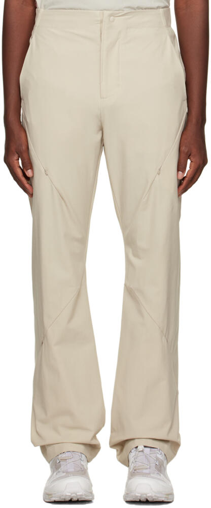 POST ARCHIVE FACTION (PAF) Beige 5.1 Technical Right Trousers Cover