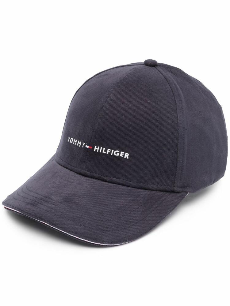 Tommy Hilfiger embroidered-logo detail baseball cap - Blue Cover