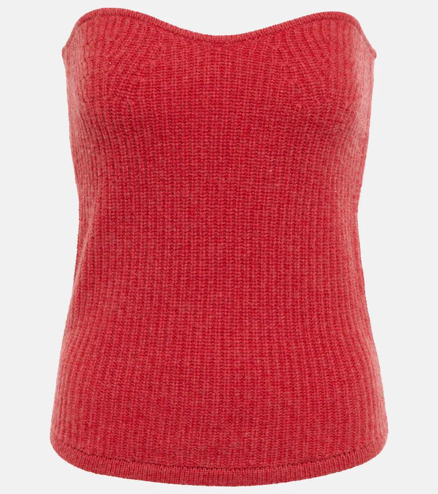 Isabel Marant Blaze wool and cashmere top Cover