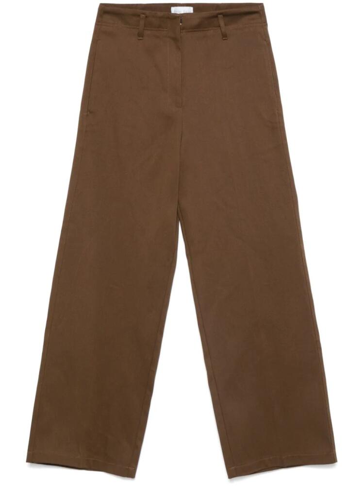 Forte Forte straight-leg trousers - Brown Cover