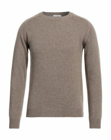 Boglioli Man Sweater Khaki Cashmere Cover