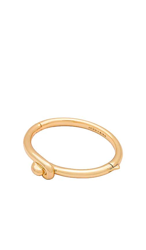 Jenny Bird Maeve Bangle Bracelet in Metallic Gold Cover