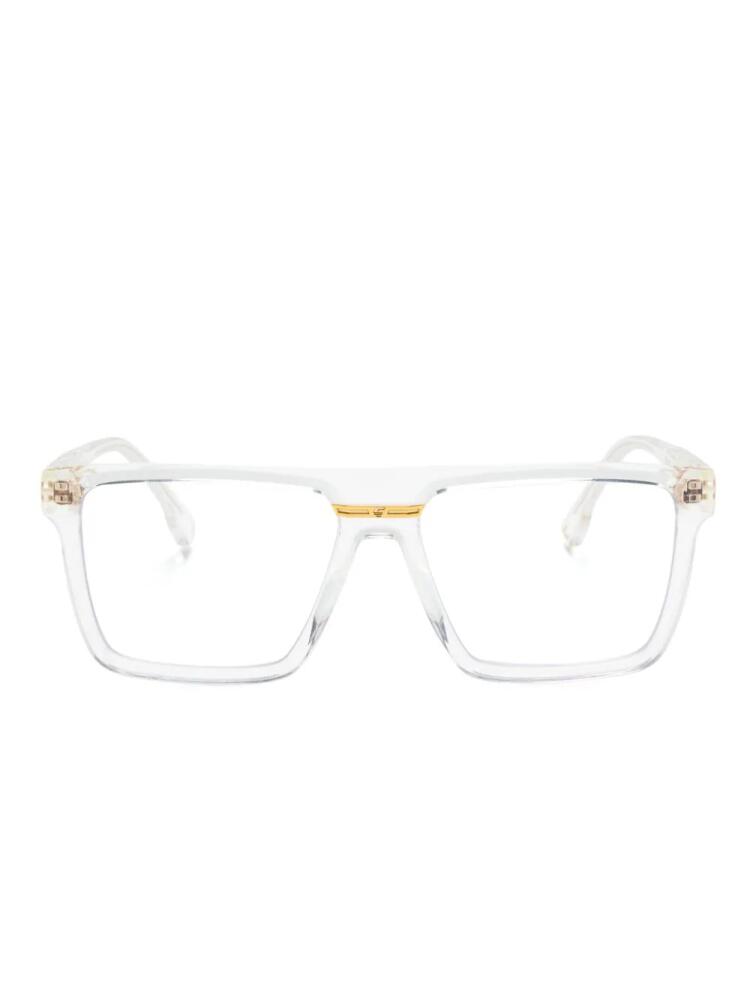 Carrera rectangle-frame glasses - White Cover