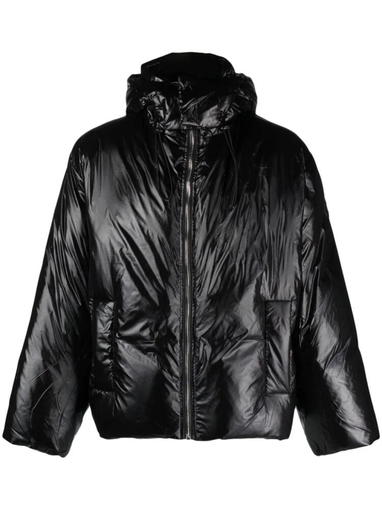 Etudes Zinc hooded padded jacket - Black Cover