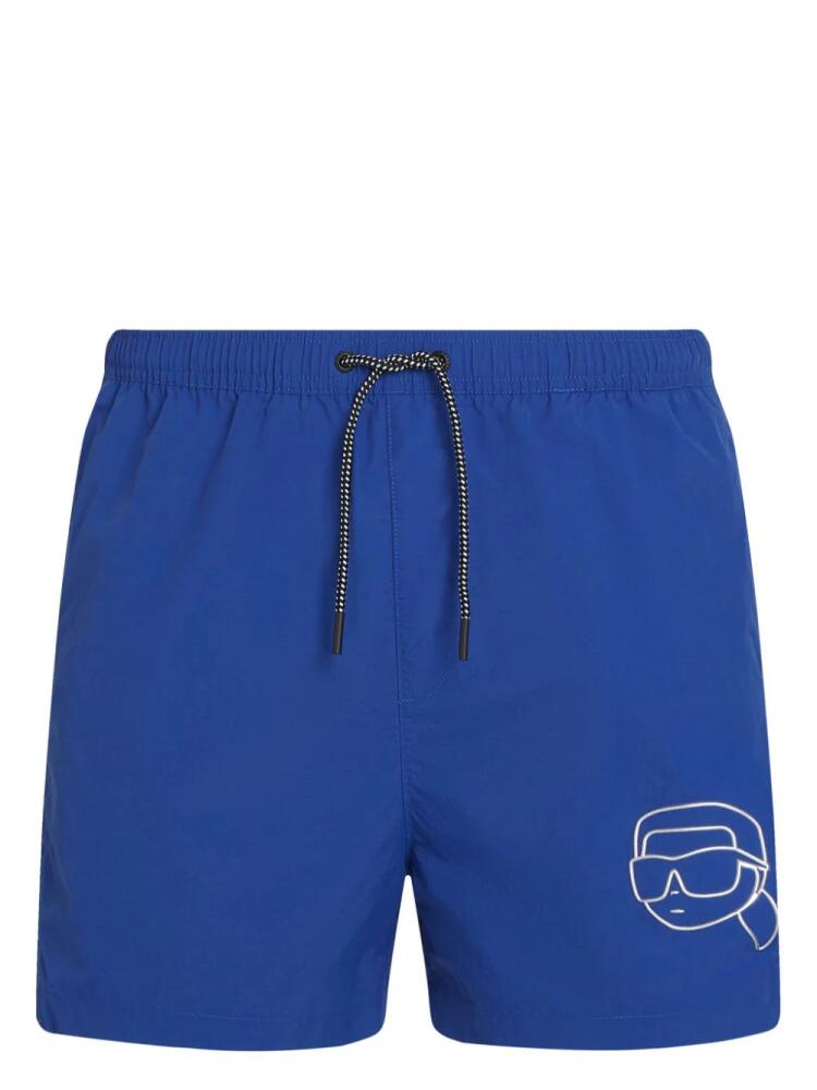 Karl Lagerfeld Ikonik swim shorts - Blue Cover