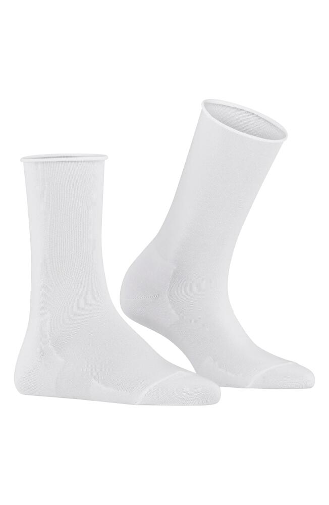 Falke Active Breeze Crew Socks in White Cover