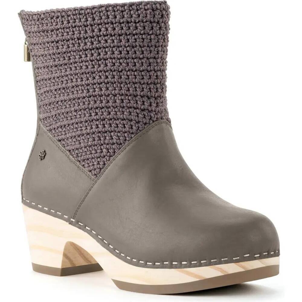 The Sak Paloma Clog Boots in Mushroom Cover