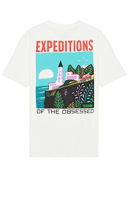 ROARK Expeditions Of The Obsessed Tee in White Cover