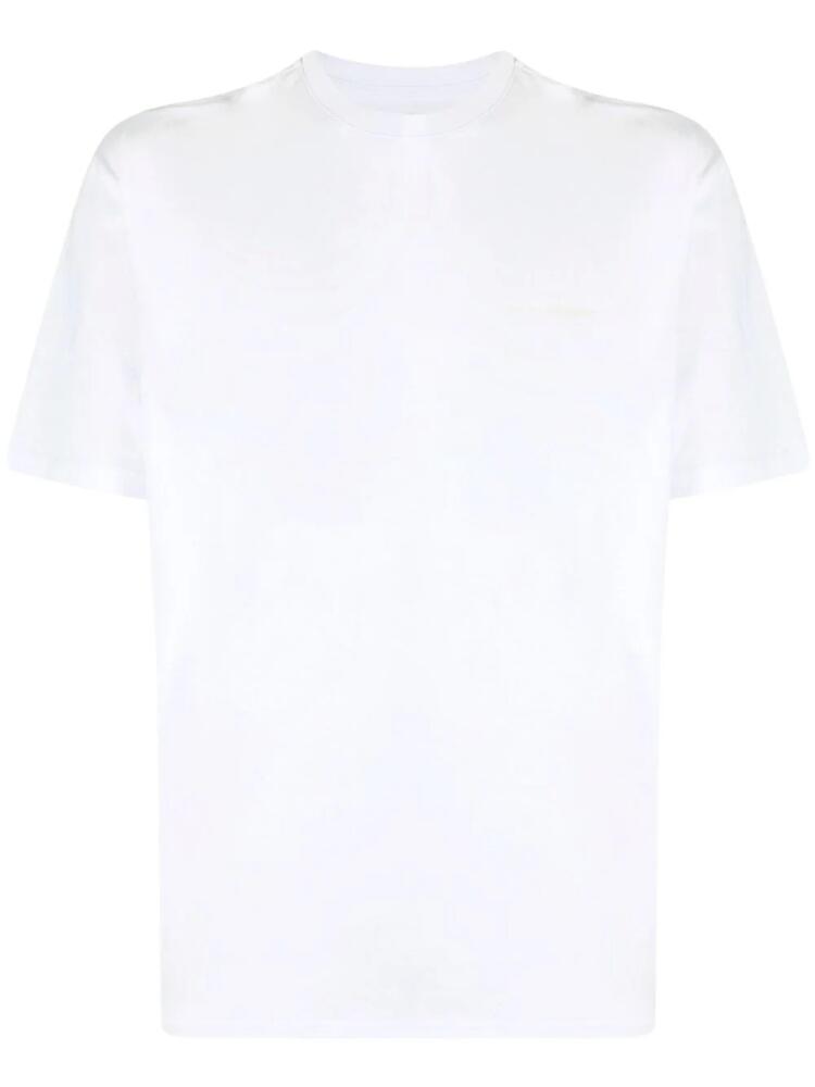 Paul & Shark logo-embroidered cotton T-shirt - White Cover