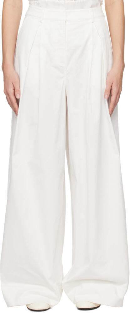 The Garment White Avelino Trousers Cover