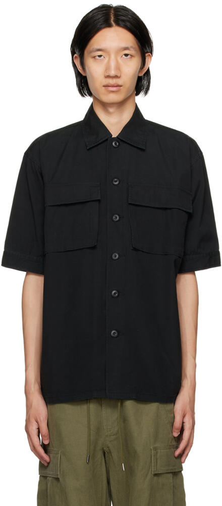 Maharishi Black Advisor's Shirt Cover