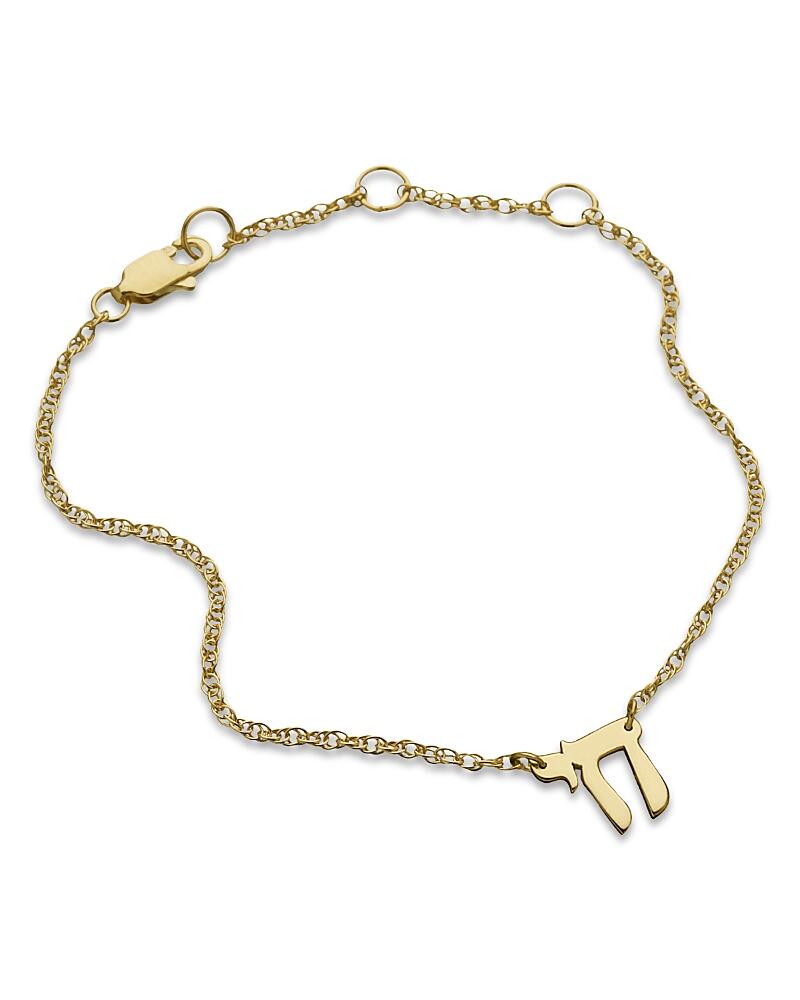 Jennifer Zeuner Chai Symbol Chain Link Bracelet Cover