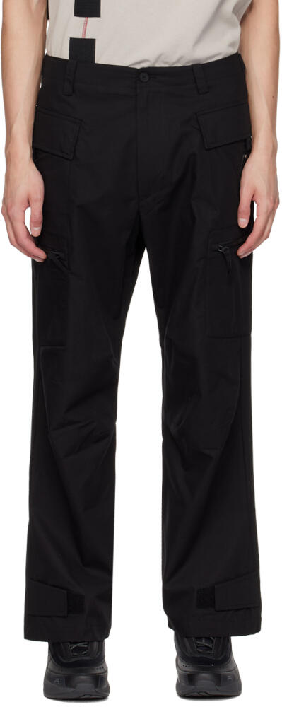 A-COLD-WALL* Black Zip Cargo Pants Cover